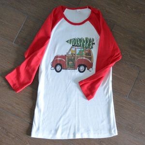 Old Re Truck Christmas shirt